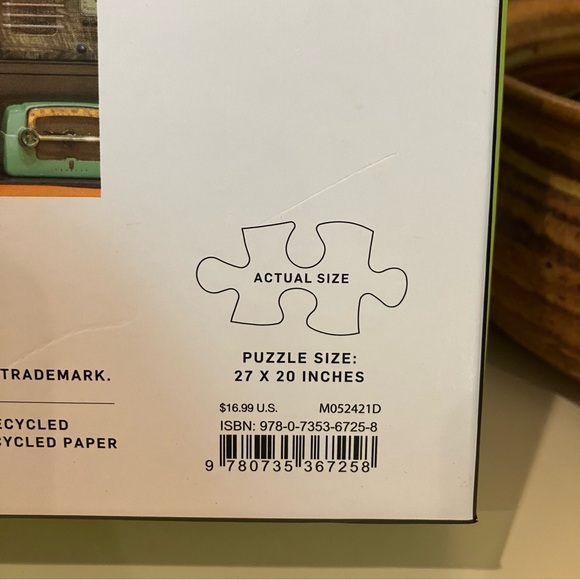 Galison Chihuly Vintage Radios 1000 Piece Jigsaw Puzzle - Picture 2 of 3